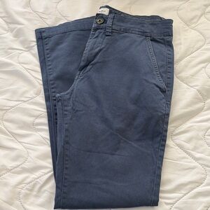Men’s Blu Grey Pepe Jeans Chino Trousers